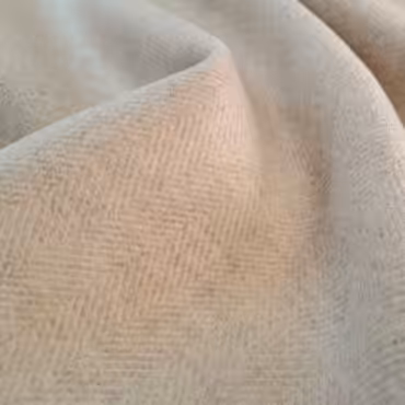 kaszmir z wełną double face wzór jodełka beżowa