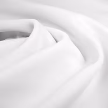 aksamit bawełniany z jedwabiem biały klasyczny