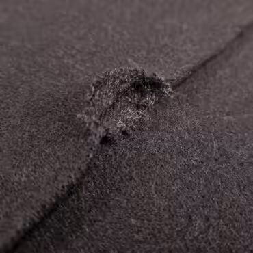 flausz kaszmir double face dzianina płaszczowa gorzka czekolada