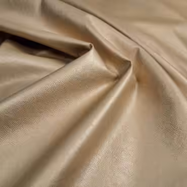 skóra sztuczna fakturowana złocisty beż