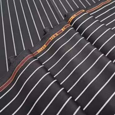 wełna tenis czarna w białe prążki