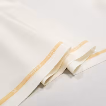 wełna super 120s garniturowa gładka biała śmietankowa